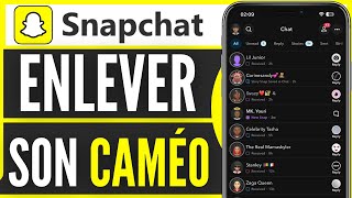 Comment Enlever Son Caméo Sur Snap 2024 [upl. by Godrich]