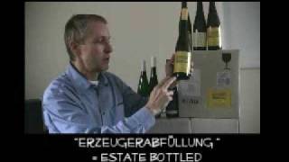 German Wine Labels Erzeugerabfullung [upl. by Artinad]