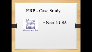 ERP Case Study SAP [upl. by Eelorac]