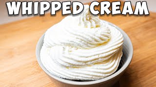 How to Make Whipped Cream [upl. by Vicky]