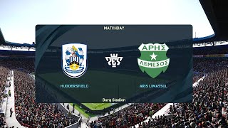 Huddersfield Town vs Aris Limassol 22072024 Club Friendlies PES 2021 [upl. by Cavuoto]