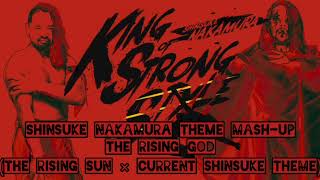 Jay Apex MashUps  quotThe Rising Godquot  Shinsuke Nakamura The Rising Sun amp 2024 Theme MashUp [upl. by Haman]