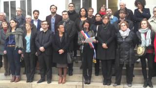 Intervention extrait avant la minute de silence à lHôtel de Ville de Nantes [upl. by Akemad]