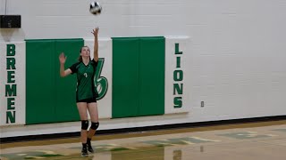 Triton at Bremen  8th Grade Girls Middle School Volleyball 🏐 9222022 [upl. by Anek]