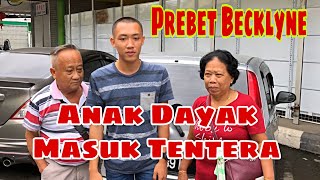 Anak Iban Dayak Prebet Becklyne AndryMasuk Tentera MalaysiaAgi Idup Agi Ngelaban [upl. by Yrehc]