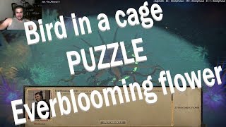 Pathfinder Kingmaker  Hard mode  Other World PUZZLE  Bird in a cage  Everblooming Flower [upl. by Katrinka612]