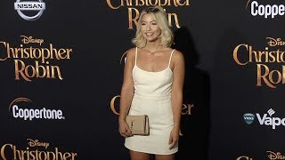 Mia Stammer quotChristopher Robinquot World Premiere Red Carpet [upl. by Yotal]