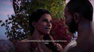 Aya and Bayek in love Alexandria Assassins creed Egipt Origins [upl. by Guthry]