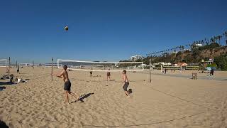 Santa Monica Beach Volleyball 110924 [upl. by Alie]