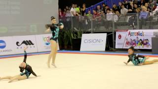 Gymnastics MIAC 2014 Junior WG Balance POR GCP [upl. by Wulf320]