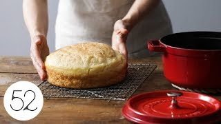 Alexandra Staffords NoKnead Peasant Bread  Genius Recipes [upl. by Reggi]