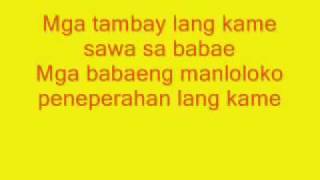 Mga Tambay Lang Kami With Lyricsmp4 [upl. by Adis557]