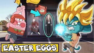 EASTER EGGS  REFERÊNCIAS de O INCRIVEL MUNDO DE GUMBALL 😲 [upl. by Kenrick]