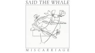 Said The Whale  quotMiscarriagequot official audio [upl. by Domenico747]