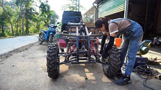 Project to upgrade ATV terrain vehicle from load capacity of 500 kg to 1000 kg phase 2 [upl. by Tonry250]