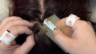 Relaxing ASMR Scalp Care Gentle Cleansing and Soothing Sensations [upl. by Roxie306]