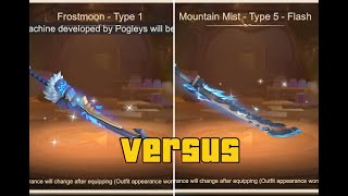 DRACONIA SAGA FROSTMOON VS MIST  SAMURAI [upl. by Jenica333]