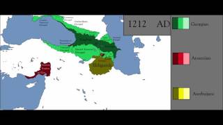 The History of the South Caucasus  Every Year [upl. by Remot]