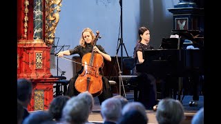 R Schumann Fantasiestücke Fantasy pieces op73 Sol Gabetta Alexandra Dovgan Olsberg 01072022 [upl. by Inami]