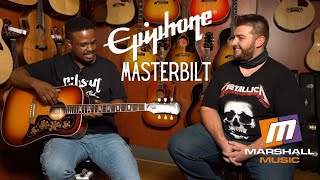 Epiphone Masterbilt Acoustics [upl. by Sinnej]