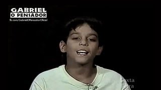 Gabriel o Pensador  1º Rap 1985 [upl. by Aromas]