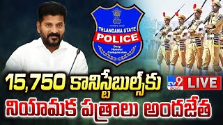 CM Revanth Reddy LIVE  Telangana New Police Recruitment Programme  TV9 [upl. by Hube]