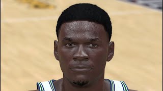 Anthony Edwards face creation NBA 2K24 [upl. by Timothea494]