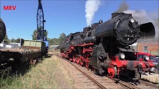 52 8038 amp V60 1200 Dampfeisenbahn Weserbergland Stadthagen  Rinteln 01072018 HD [upl. by Livi]