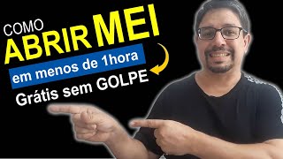 Como Abrir uma MEI Passo a Passo para Ter o seu CNPJ em menos de 1h Grátis e sem Golpe [upl. by Enrique]