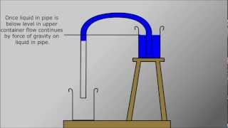 Custom Animation  How a Siphon works [upl. by Plume]