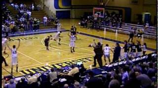 Houghton Buzzer Beater vs Cedarville [upl. by Drofnats]