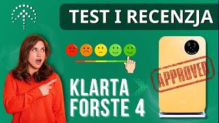 Klarta Forste 4  Recenzja oczyszczacza po testach [upl. by Niawd121]