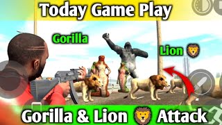 Gorilla amp Lion 🦁  trending video  Today Game Play  gorilla lion today gameplay [upl. by Hluchy]