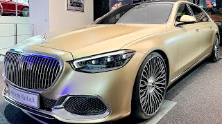 2024 Mercedes Maybach S580 GOLD MANUFAKTUR Most Luxurious SCLASS Interior Exterior Review 4K [upl. by Alemrac411]