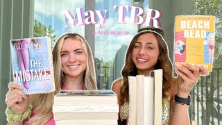 MAY TBR AND APRIL WRAPUP [upl. by Ahsenid]