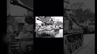 sherman tank destory a tiger II worldwar2 [upl. by Colb]