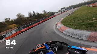 Ampfing Kartbahn first time in Rotax 2 Stroke Race Kart [upl. by Arat]