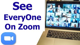 How to see everyone on Zoom  How To View All Participants In Zoom Meeting  zoommeeting [upl. by Susanetta258]