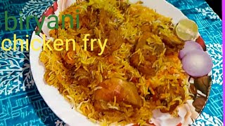 biryani recipe chicken fry biryani banae ka sabse best tarika bahat hi testy recipe [upl. by Haik]