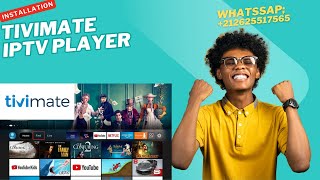 Comment installer lapplication TiviMate iptv player [upl. by Samal458]