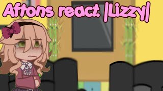 Aftons react Elizabeth Afton Short Enjoy my remake [upl. by O'Hara127]