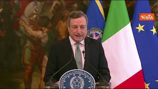 Draghi quotPutin fermi lo spargimento di sangue e ritiri le truppequot [upl. by Lucio229]