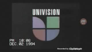 Univision Logo In 1994 Intro [upl. by Syxela]