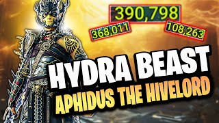 APHIDUS THE HIVELORD HYDRA BOSS GOD  RAID SHADOW LEGENDS [upl. by Sephira]