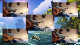 Sea of Thieves  Hurdy Gurdy  SPANISH GUITAR COVER [upl. by Sarad222]