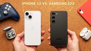 iPhone 15 vs Samsung Galaxy S23  The Tough Choice [upl. by Modnar]