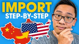 10 EASY STEPS HOW TO IMPORT GOODS FROM CHINA TO USA [upl. by Shurwood54]