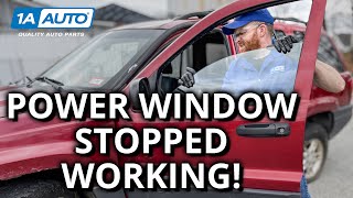 Power Windows Not Working Check for Broken Wires [upl. by Hajed821]