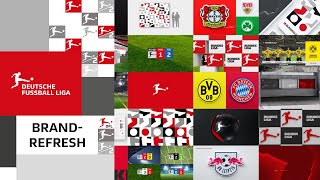 Bundesliga amp Bundesliga 2 Brand Refresh 202122 [upl. by Ahpla]