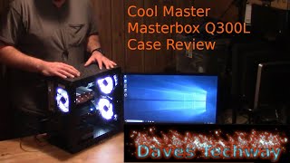 Cooler Master Masterbox Q300L Case Unboxing and overview [upl. by Assilim]